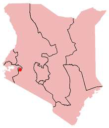 kenya map